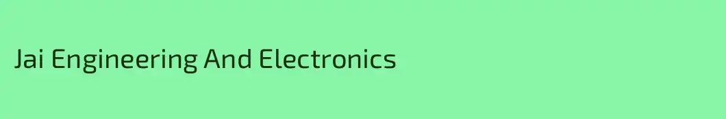 Jai Engineering And Electronics